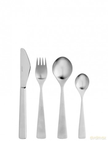 Stelton - Maya Cutlery Set Stainless Steel - 24 Pieces