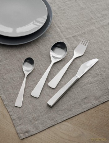 Stelton - Maya Cutlery Set Stainless Steel - 24 Pieces