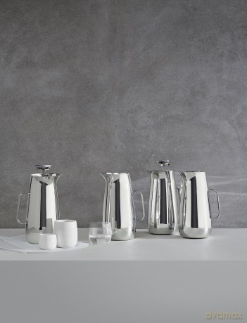 Stelton - Norman Foster Press Tea Maker 1 L (Steel)