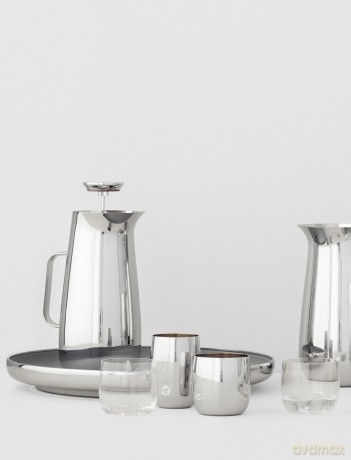 Stelton - Norman Foster Press Tea Maker 1 L (Steel)