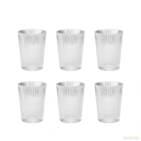 Stelton - Pilastro Drinking Glass 0.15 L - 6 Pcs.