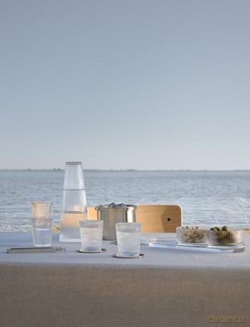 Stelton - Pilastro Drinking Glass 0.35 L (4 pcs)
