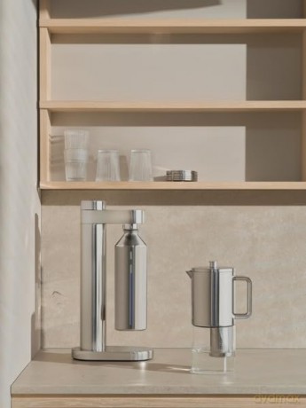 Stelton - Sparkling Water Bottle - Stainless Steel - 1.2âŻL