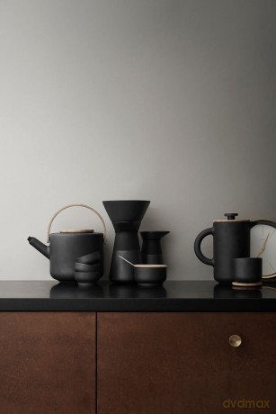 Stelton - Theo Sugar Bowl 0.1 L (Black)