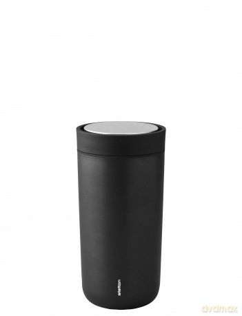 Stelton - To-Go Click Vacuum Insulated Cup 0.4 L (Black Metallic)