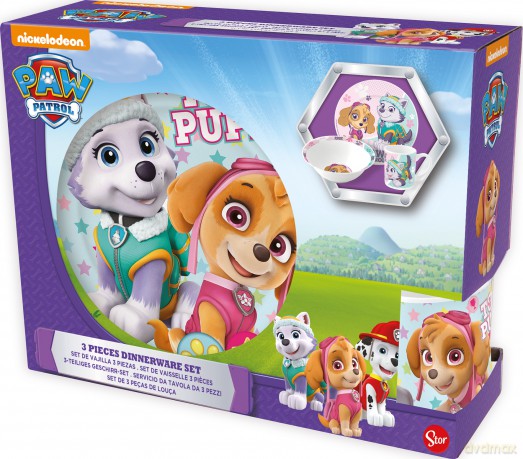 Stor - 3 pcs. Gift Set - Paw Patrol (40655)
