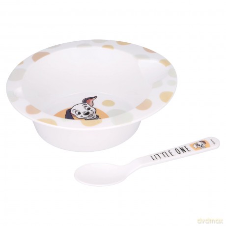 Stor - BABY, Toddler 2-pc. SET - Bowl + Spoon - Disney Clas
