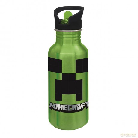 Stor - MINECRAFT Aluminiowa butelka z ustnikiem - 545 ml