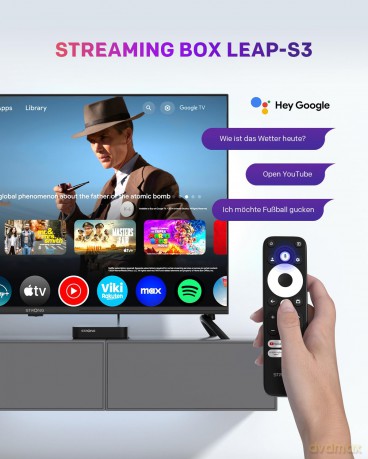 STRONG - LEAP-S3 Google TV box 4K