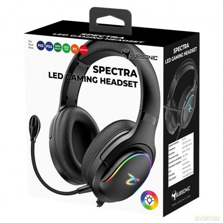 Subsonic Headset All Platforms + Led MULTI