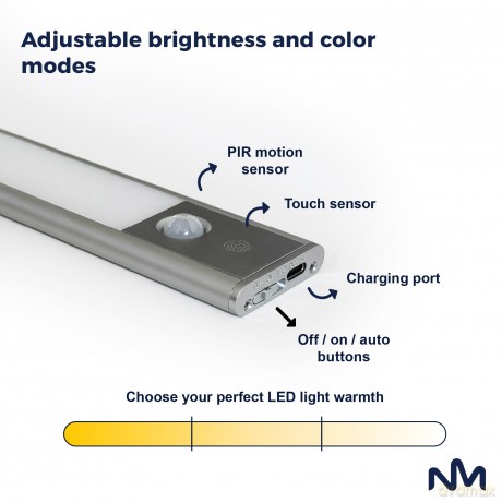 Sunmatic - LED Sensor Light 20cm (2-pack)