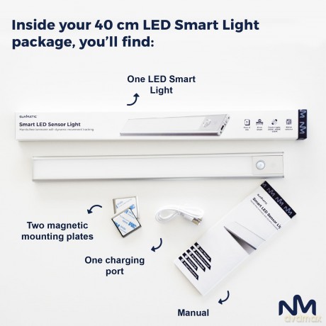 Sunmatic - LED Sensor Light 40cm (1-pack)
