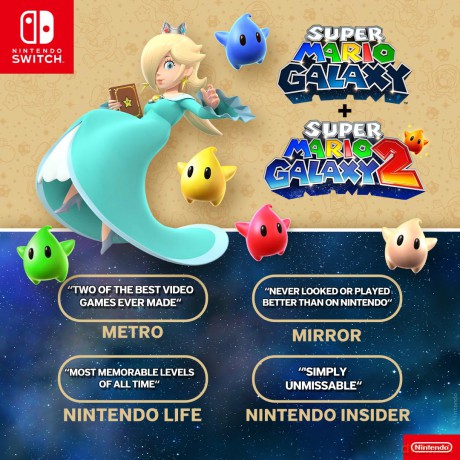Super Mario Galaxy and Super Mario Galaxy 2 [GRA SWITCH]