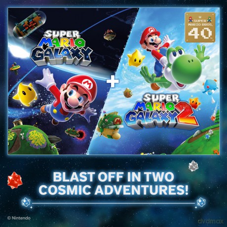 Super Mario Galaxy and Super Mario Galaxy 2 [GRA SWITCH]