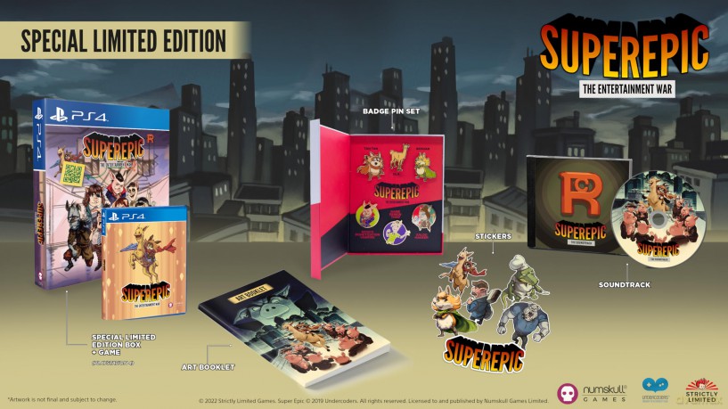 SuperEpic: The Entertainment War (Special Limited Edition) [GRA PS4]