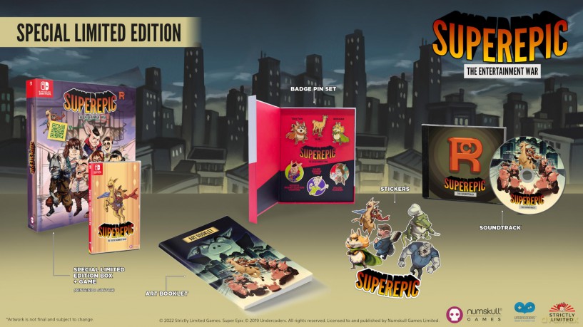 SuperEpic: The Entertainment War (Special Limited Edition) [GRA SWITCH]