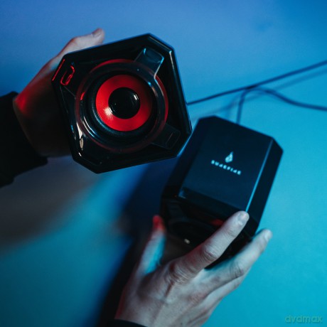 SUREFIRE - Gator Eye Gaming Speakers, Red