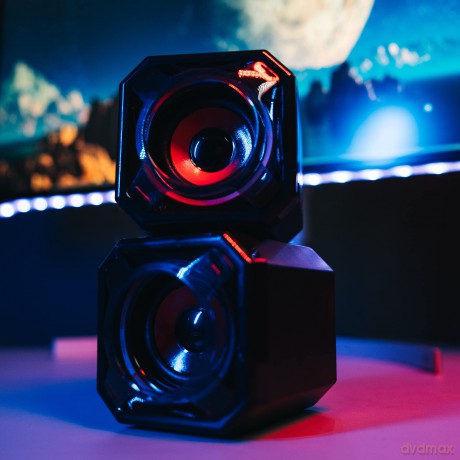 SUREFIRE - Gator Eye Gaming Speakers, Red