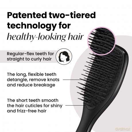 Tangle Teezer - The Ultimate Detangler Mini - Liquorice Black - Mini