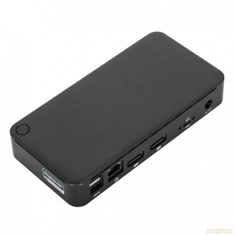 Targus - Universal DisplayLink USB-C Dual 4K DisplayPort Docking Station with 65 W Power Delivery