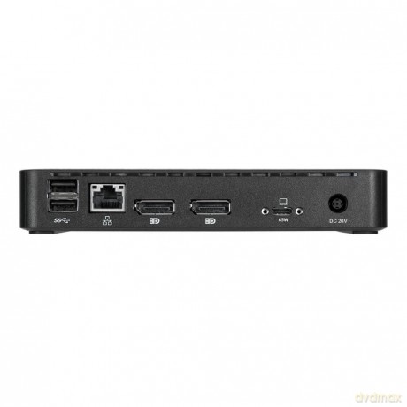 Targus - Universal DisplayLink USB-C Dual 4K DisplayPort Docking Station with 65 W Power Delivery