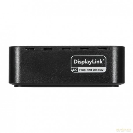 Targus - Universal DisplayLink USB-C Dual 4K DisplayPort Docking Station with 65 W Power Delivery
