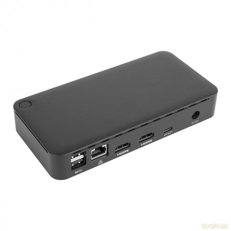 Targus - Universal DisplayLink USB-CÂŽ Dual 4K HDMI Docking Station with 65 W Power Delivery