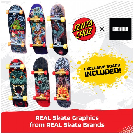 Tech Deck - Skate Bonus Sk8 Shop - Godzilla (6073886)