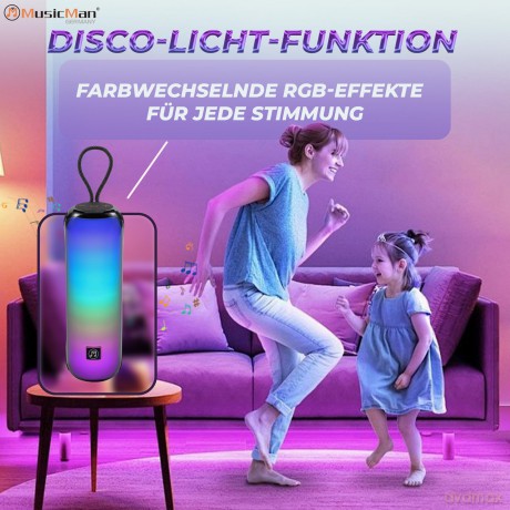 Technaxx - MusicMan BT-Speaker with RGB Light BT-X66