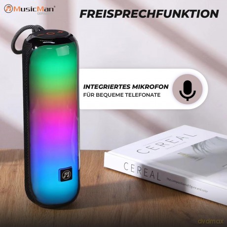 Technaxx - MusicMan BT-Speaker with RGB Light BT-X66