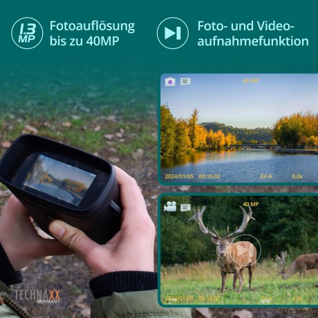 Technaxx - Night Vision Binoculars TX-257