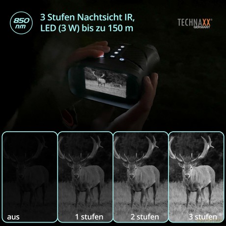 Technaxx - Night Vision Binoculars TX-257