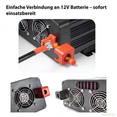 Technaxx - Power Inverter 2000W Sine - TE22
