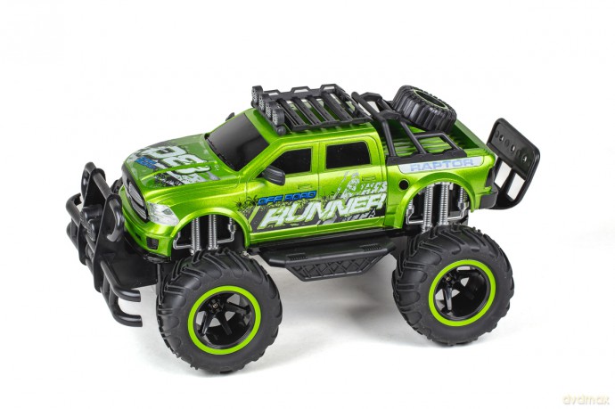 TEC-TOY - Raptor Runner R/C 1:12, 2,4GHz 7,4V Li-Ion, green (471404)