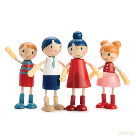 Tender Leaf - Dollhouse Figures - Family - (TL8142)