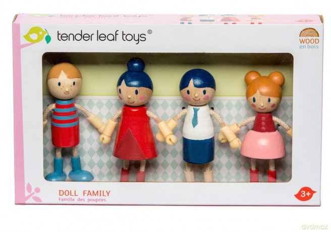 Tender Leaf - Dollhouse Figures - Family - (TL8142)