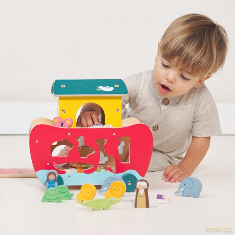 Tender Leaf - Shape Sorter - Noah's Ark - (TL8305)