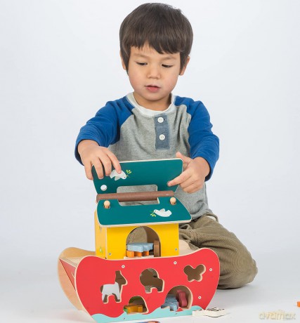 Tender Leaf - Shape Sorter - Noah's Ark - (TL8305)