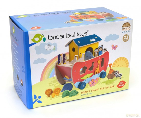 Tender Leaf - Shape Sorter - Noah's Ark - (TL8305)