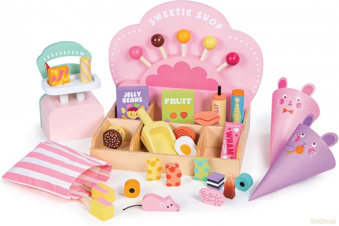 Drewniany sklepik Tender Leaf - Sweetie Pic'n'Mix Shop - (TL8246)