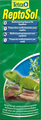 Dodatek witaminowy dla gadów Tetra - ReptoSol Supplementary Food with Vitamins - 50 ml
