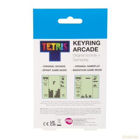 Tetris Keyring Game