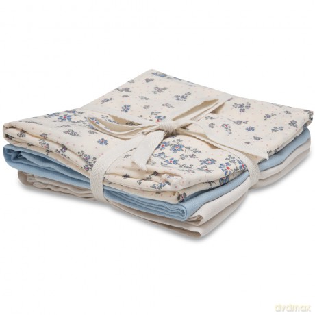 That's Mine - Bora Muslin Cloth 3-pack - Sprinkles Hearts Off White - Onesize