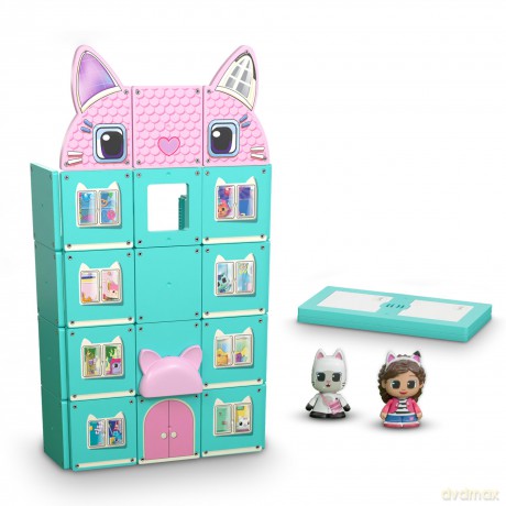 Tile Town - Gabbys Doll House Magnetic Tile playset (90343) [FIGURKA]
