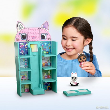 Tile Town - Gabbys Doll House Magnetic Tile playset (90343) [FIGURKA]
