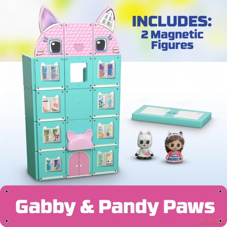 Tile Town - Gabbys Doll House Magnetic Tile playset (90343) [FIGURKA]