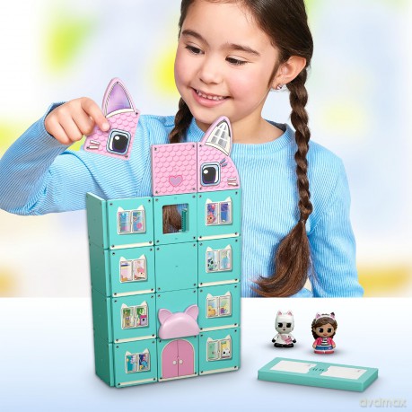 Tile Town - Gabbys Doll House Magnetic Tile playset (90343) [FIGURKA]