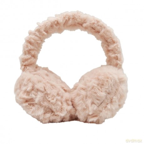 Tinka - Plush Earmuffs - Pink w. pearls (8-800427)
