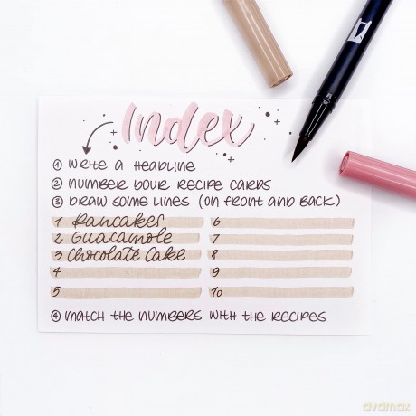 Tombow - DIY Recipe Kit recipe set