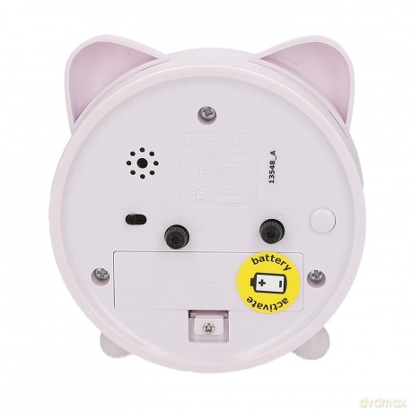 TOPModel - Alarm Clock KITTY and DOGGY - Lilac - 11 cm (413548)